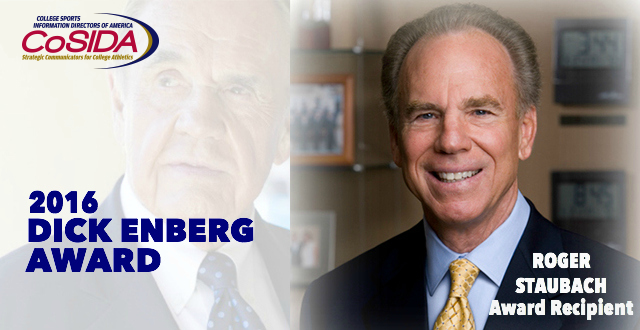 Football Hall of Famer Roger Staubach Selected as 2016 Dick Enberg Award Recipient
